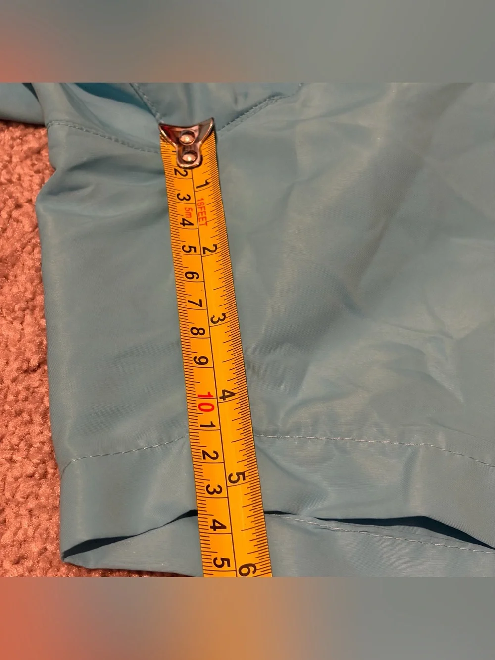 Forever 21 Men’s Blue Lined Swim Trunks Size 2XL Measured 40x5 NWT